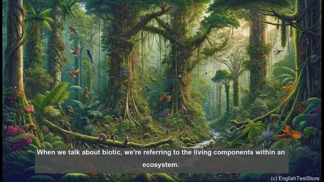 Video thumbnail for Biotic in biology