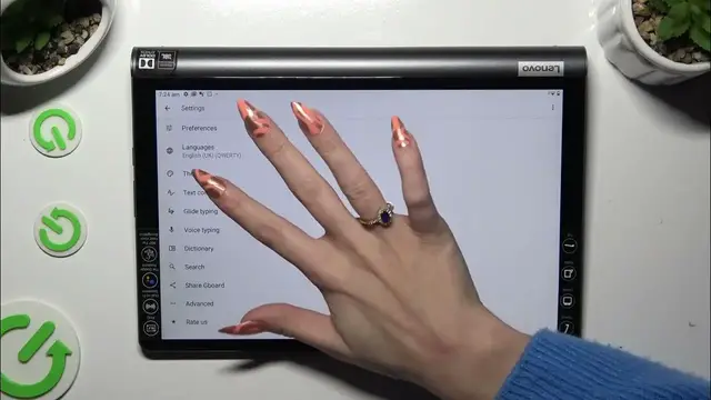 Video thumbnail for How to Enter Text Correction Options on LENOVO Yoga Smart Tab YT-X705F? - Text Settings