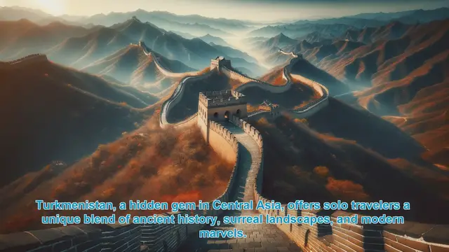 Video thumbnail for Uncover Turkmenistan: Top 10 Destinations for Solo Travelers