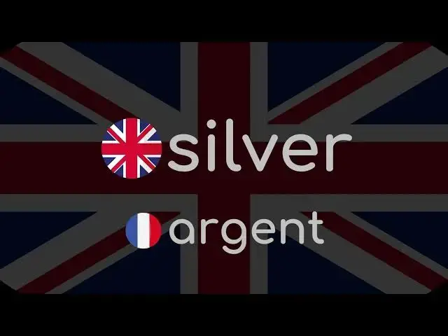 Video thumbnail for Comment prononcer « silver » en anglais