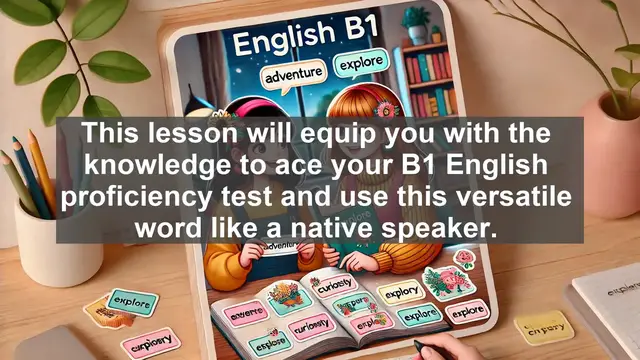 Video thumbnail for 2500 Must Know CEFR B1 Vocabulary - Master the Word 'Party': Essential B1 English Vocabulary