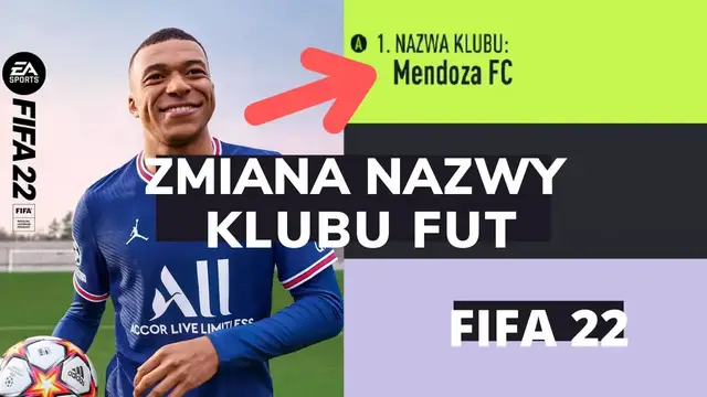 Video thumbnail for ZMIANA NAZWY KLUBU FUT 22 - ULTIMATE TEAM | JAK ZMIENIĆ NAZWĘ KLUBU W FIFE 22 ULTIMATE TEAM