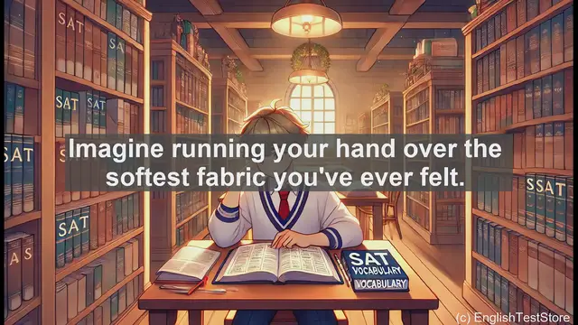 Video thumbnail for 5000 Must Know SAT Vocabulary - Exploring 'Velvety': A Rich and Textural Adjective