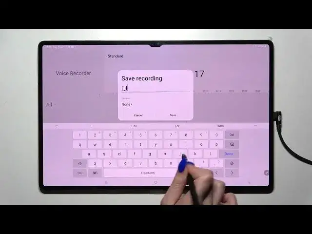 'Video thumbnail for Samsung Galaxy Tab S8 Ultra - How To Record Sounds'
