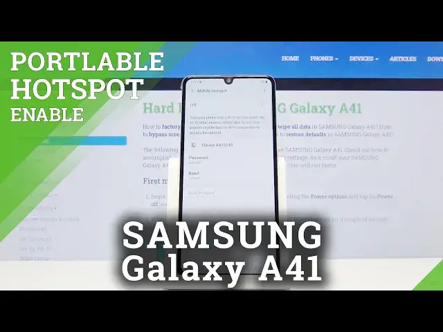 Video thumbnail for How to Create Hotspot in SAMSUNG Galaxy A41 – Share internet