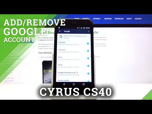 Video thumbnail for How to Manage Google Users on CYRUS CS40 FREESTYLE – Add or Remove Google User