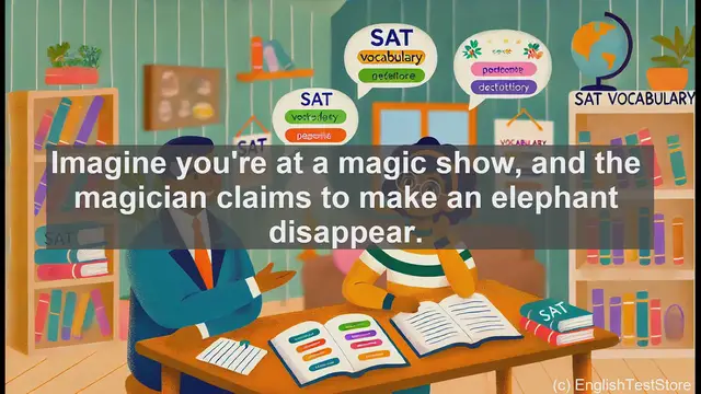 Video thumbnail for 5000 Must Know SAT Vocabulary - Humbug: Decoding a Colorful Word for Deception