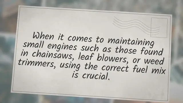 Video thumbnail for 50 to 1 Fuel Mix Calculator