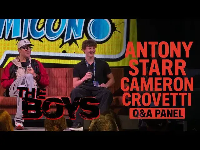 Video thumbnail for Can Ryan Beat Homelander? The Boys Stars Cameron Crovetti Antony Starr Answer Everything