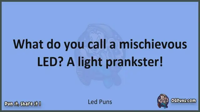 Video thumbnail for Led - Jokes, Puns, Wordplays, and Laughter