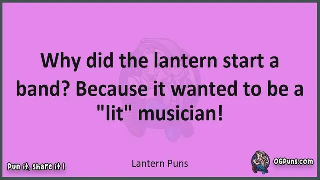 Video thumbnail for Lantern - Jokes, Puns, Wordplays, and Laughter