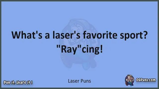 Video thumbnail for Laser - Jokes, Puns, Wordplays, and Laughter