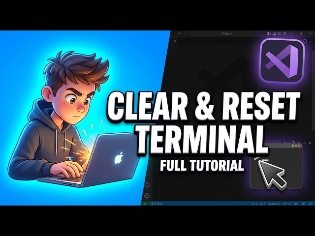 Video thumbnail for How to Clear & Reset Terminal in VSCode Full Tutorial