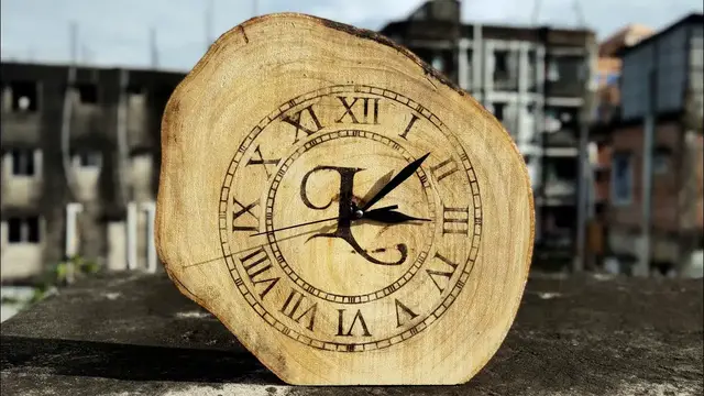 Video thumbnail for Make Modern wall Clock