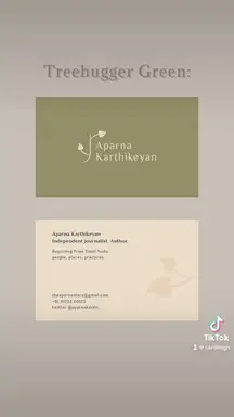 'Video thumbnail for Aparna Karthikeyan Author & Journalist Business Card'