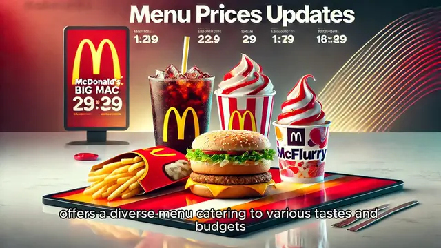 Video thumbnail for McDonald's Menu prices latest