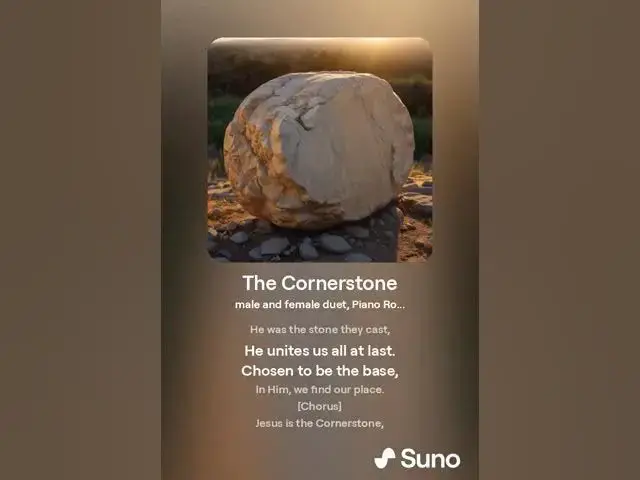 'Video thumbnail for The Cornerstone: The Rock of Salvation'