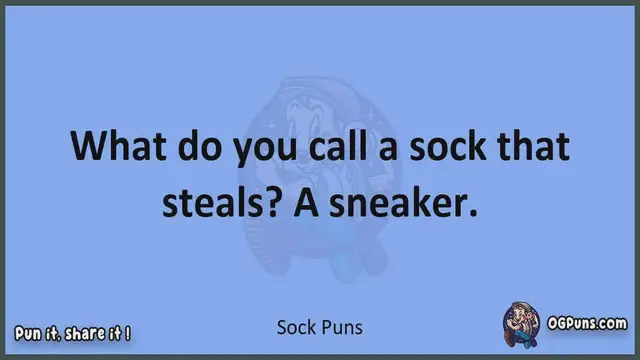 Video thumbnail for Sock - Jokes, Puns, Wordplays, and Laughter