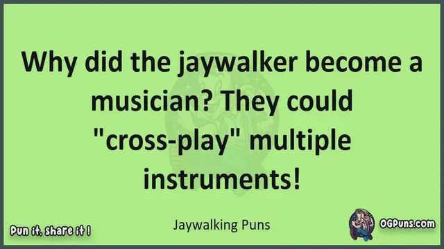 Video thumbnail for Jaywalking - Jokes, Puns, Wordplays, and Laughter