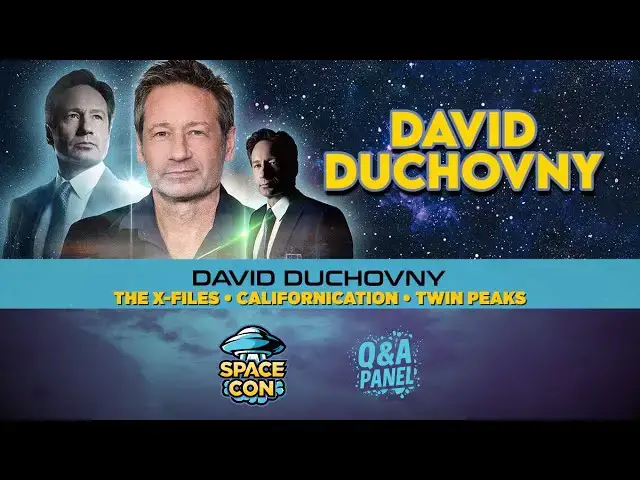 Video thumbnail for David Duchovny Q&A: X-Files Legacy, Hank Moody, New Series & Album