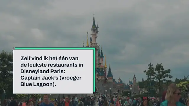 Video thumbnail for Captain Jack’s in Disneyland Paris, is het de prijs waard?