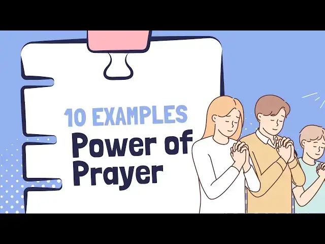 Video thumbnail for 10 Examples of the Power of Prayer in the Bible