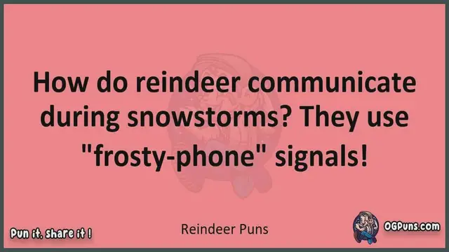 Video thumbnail for Reindeer - Jokes, Puns, Wordplays, and Laughter