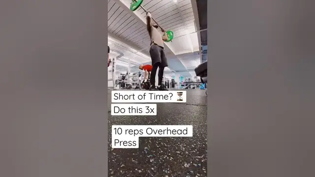 'Video thumbnail for Short of Time in the gym? Try This Out. #workoutideas #shorts #workoutinspiration #workout #fitness'