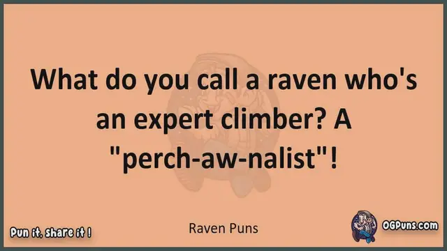 Video thumbnail for Raven - Jokes, Puns, Wordplays, and Laughter