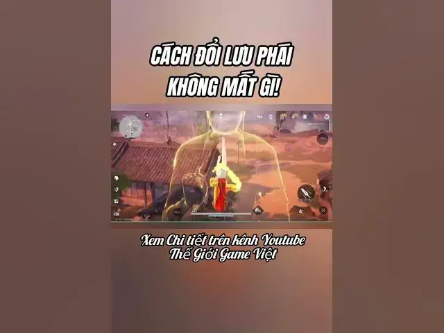 Video thumbnail for Đổi lưu phái Where Winds Meet KHÔNG mất đồ, không tụt lực chiến, Xem là làm được! #wherewindsmeet