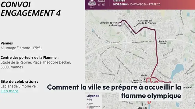 Video thumbnail for Vannes. Comment la ville se prépare à accueillir la flamme olympique