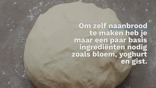 Video thumbnail for zelf naanbrood maken