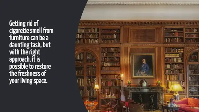 Video thumbnail for How To Get Cigarette Smell Out Of Furniture