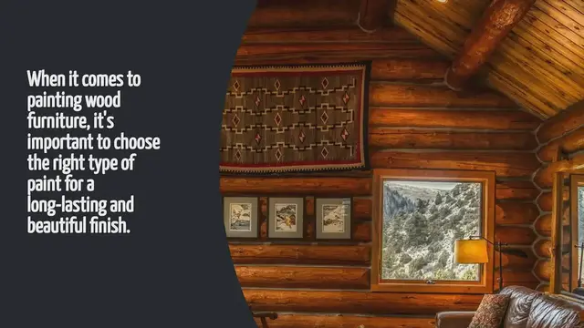 Video thumbnail for What Paint To Use On Wood Furniture