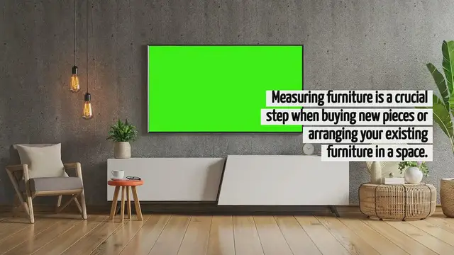 Video thumbnail for How To Measure Furniture