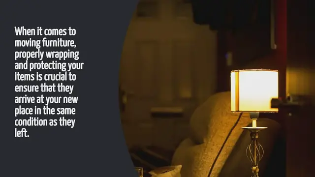 Video thumbnail for How To Wrap Furniture For Moving