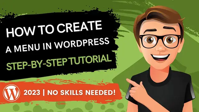 Video thumbnail for How To Create A Menu In WordPress