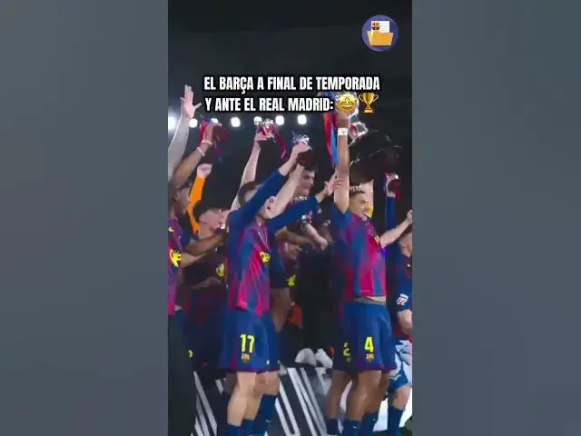Video thumbnail for 🏆🤫 CAMPEONES ante el Real Madrid… “Ahora sí celebra La Liga”