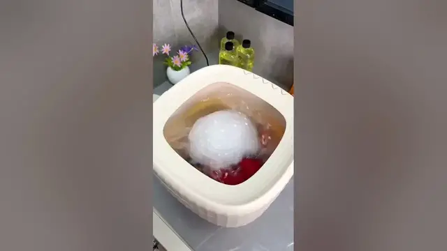 'Video thumbnail for mini washing machine 🤯🤯'