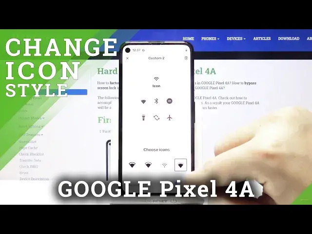 'Video thumbnail for How to Set Up Different Icon Style in Google Pixel 4A – Pick Icon Shape'