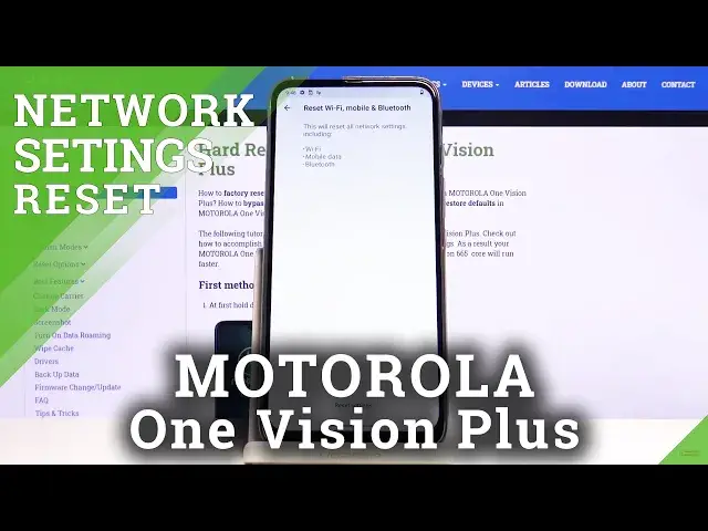 Video thumbnail for How to Reset Network Settings in MOTOROLA One Vision Plus – Remove Saved Network Customizations