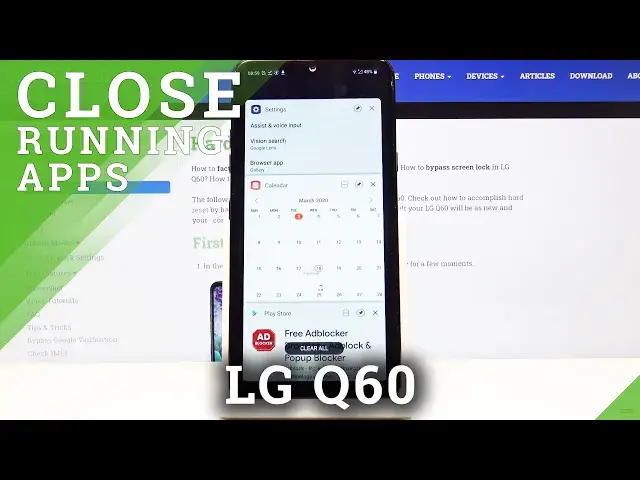'Video thumbnail for How to Check Active Apps in LG Q60 – Background Apps'