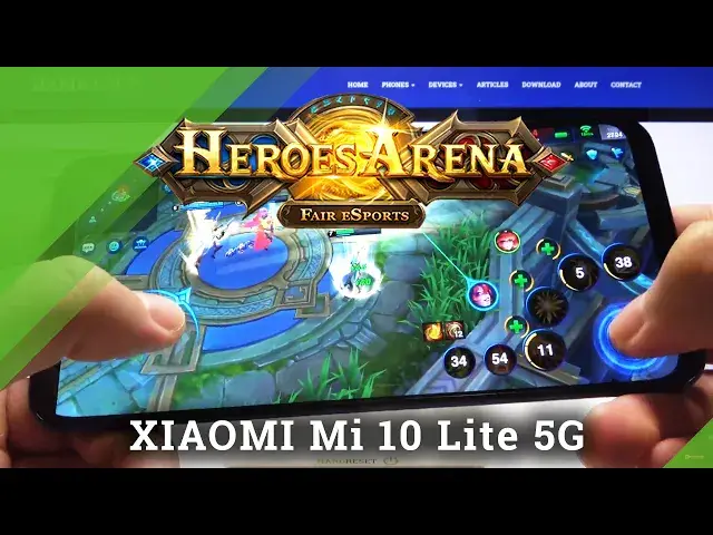 Video thumbnail for Heroes Arena Gaming Quality in Xiaomi Mi 10 Lite 5G – Game Test / Gameplay