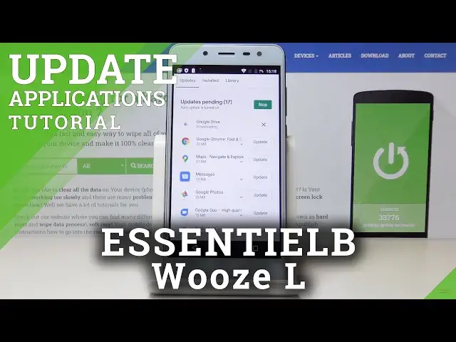 'Video thumbnail for How to Update Apps in ESSENTIELB Wooze L – Download Newest App Versions'