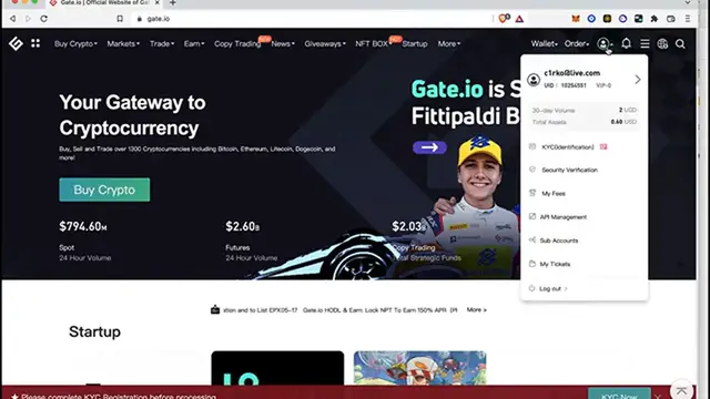 Video thumbnail for Gate.io Wallet Discovery: How to Find Your Wallet Address on Gate.io (Step by Step) - Your Essential Guide to Unveiling Your Cryptocurrency Address! 💼🔍