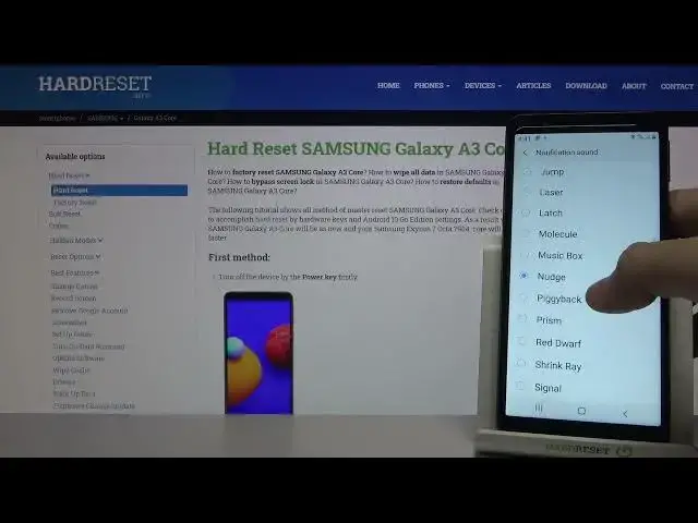 Video thumbnail for Notification Tones in Samsung Galaxy A3 Core – Default Notification Sounds