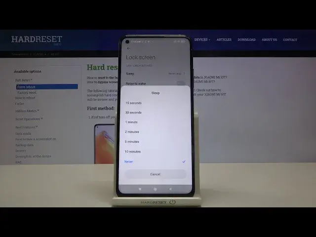 'Video thumbnail for How to Set Up Sleep Time in Xiaomi Mi 10T – Change Screen Timeout'