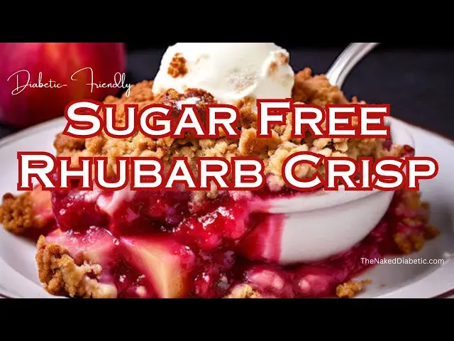 Video thumbnail for Sugar Free Rhubarb Crisp    SD 480p
