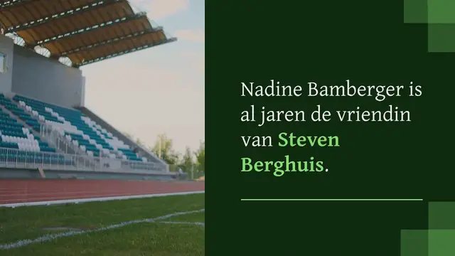 Video thumbnail for 6 feitjes over Nadine Bamberger, vriendin Steven Berghuis: