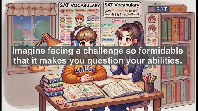 Video thumbnail for 5000 Must Know SAT Vocabulary - SAT Vocabulary: Understanding 'Redoubtable'